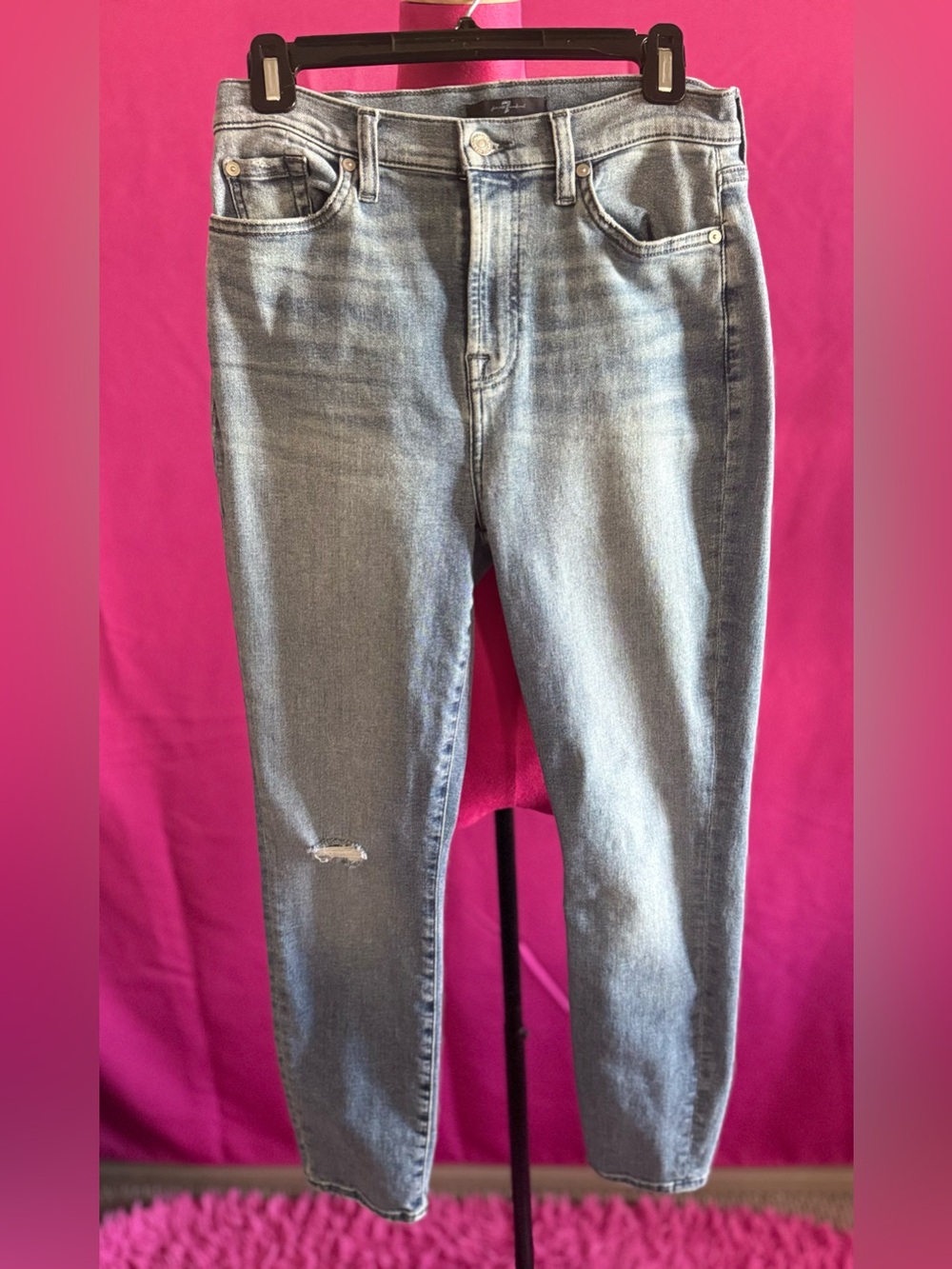 High Waist Ankle Gwenevere 7 Jeans